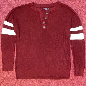 American Eagle striped sweater